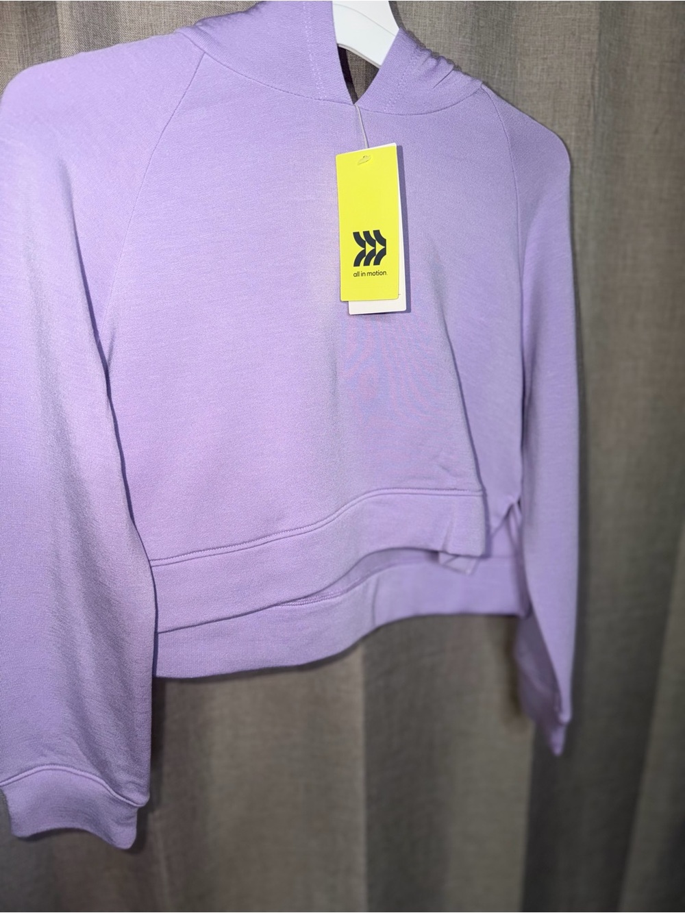 all in motion Lavender Girls Medium Size 8 Hoodie
